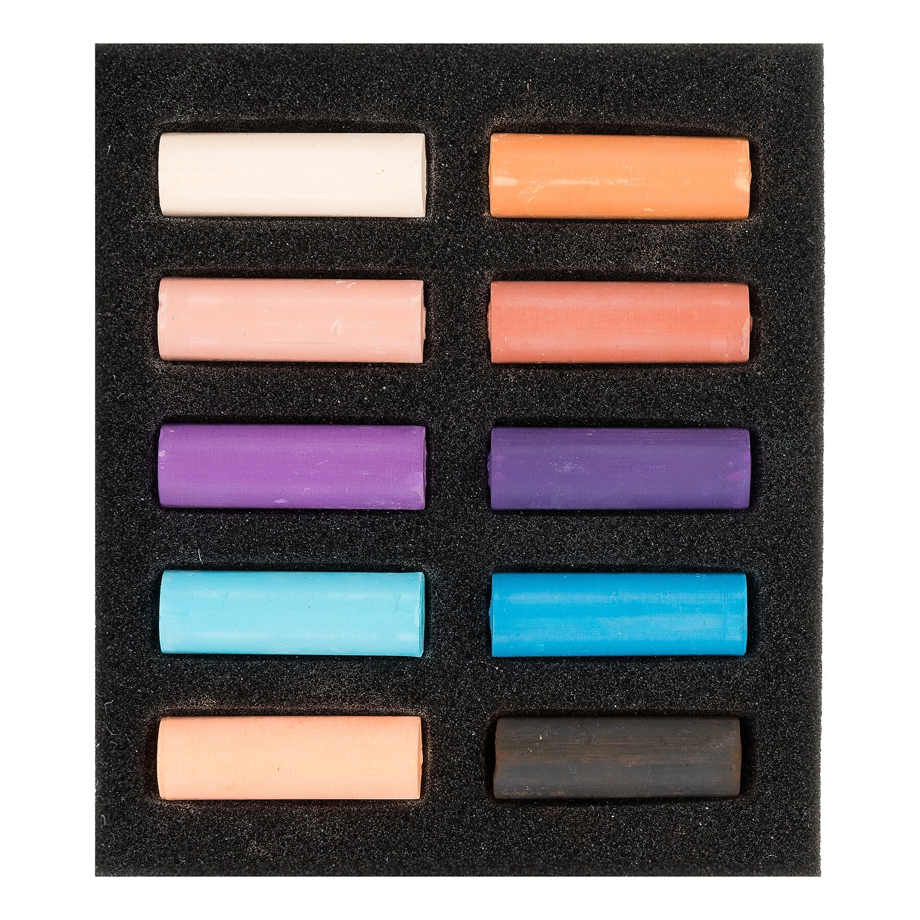 Rembrandt Soft Pastel Micro Sets, Assorted Colors, 10/Set (RBX31821003)