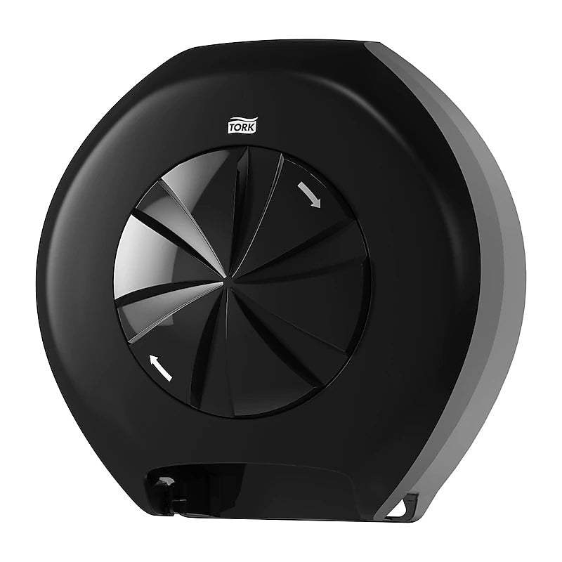 Tork 3 Roll Bath Tissue Roll Dispenser for OptiCore, 14.12 x 6.31 x 14.56, Black