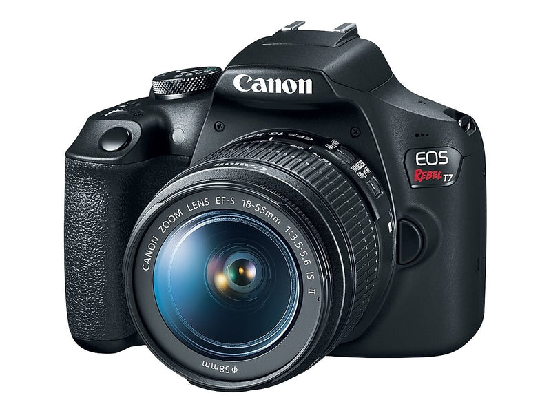 Canon EOS Rebel T7 24.1 Megapixels Digital Camera, 3X Optical Zoom, Black (2727C002)