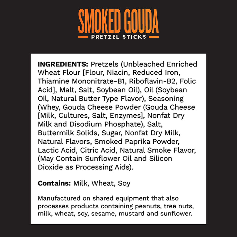 Pop Daddy Smoked Gouda Pretzel Sticks, 45 oz., 15/Pack (220-02548)