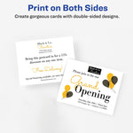 Avery Postcards, Textured White, 4.25" x 5.5", Inkjet, 120/Pack (03380)