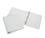 Skilcraft  3" , 3-Ring View Binder, White (NSN5104866)