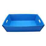 Flipside Corrugated Plastic Letter Tray, Blue, 2/Pack (40361)