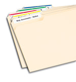 Avery TrueBlock Laser/Inkjet File Folder Labels, 2/3" x 3-7/16", Assorted Colors, 750 Labels/Pack (5266)