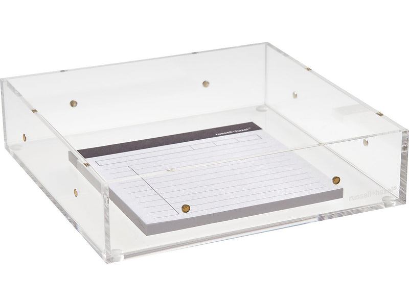 Russell+Hazel Bloc Acrylic Large Drawer Organizer, Clear (98144)