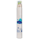 Dixie PerfecTouch Insulated Paper Hot Cups, 12 oz., Coffee Haze, 1000/Carton (5342CD)