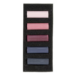 Rembrandt Soft Pastels Micro Sets, Earth Reds, 5/Set, 3 Sets/Bundle (RBX31820513-3)