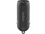 Belkin BoostCharge USB-C Car Charger, Black (CCA004BT1MBK-B6)