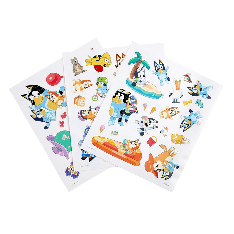 Crayola Color & Sticker: Bluey Activity Book, 3 Sets/Bundle (BIN042743-3)