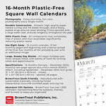 2025 BrownTrout Arizona National Parks & Monuments 12" x 12" Monthly  Wall Calendar (9781975476007)