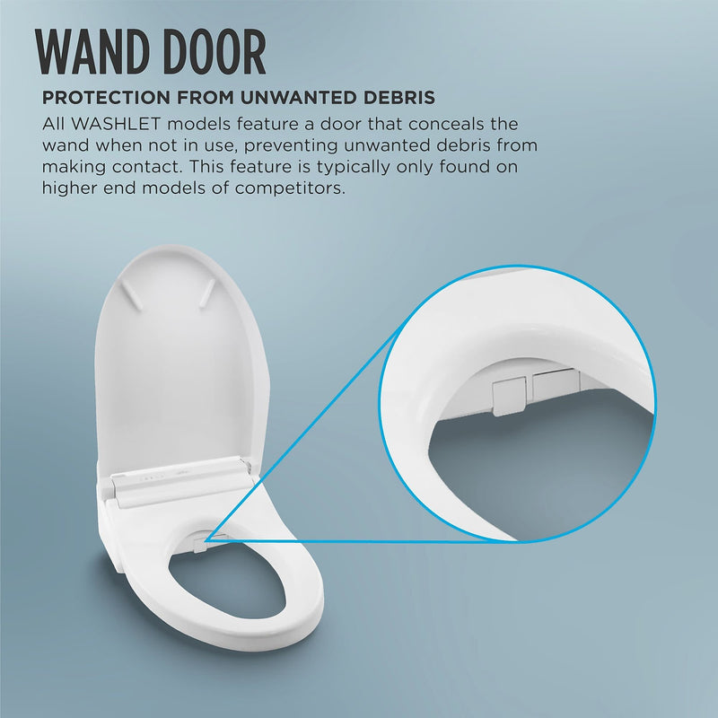 Toto K300 Elongated Soft Close Bidet Seat (SW3036R#01)