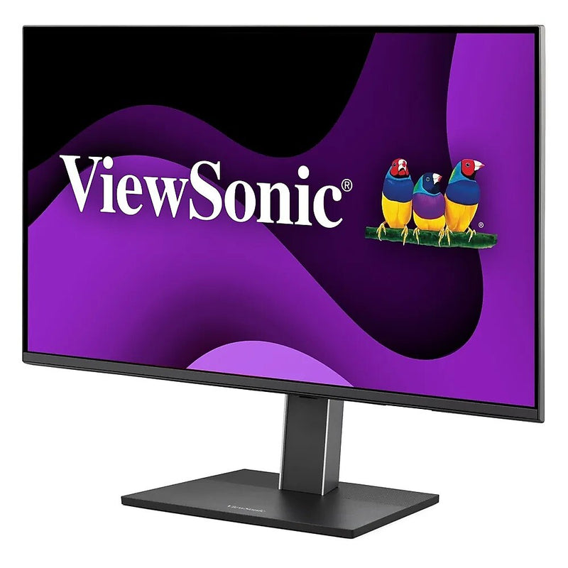 ViewSonic 27'' QHD IPS 100Hz LED Monitor, Built-In Speaker, Height Adjustable, Black (VG2758-2K)