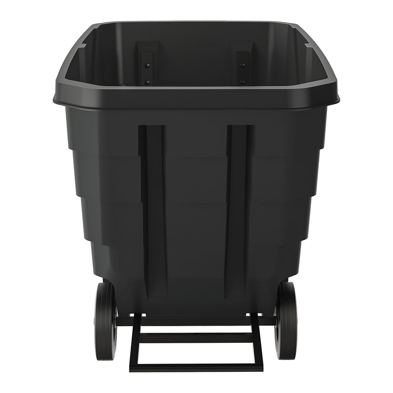 Suncast Commercial Tilt Truck, 1 Cubic Yard, 1250 lb. Capacity, Black (RMTTCD1003F1)