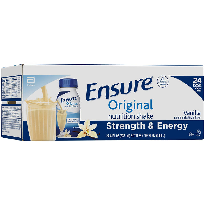 Ensure Original Vanilla Nutrition Shake, 8 oz., 24/Pack (57753)