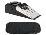 Excello Global Products Stainless Steel Doorstop Alarm, Black/Silver (SPLS-TRVL-0004)