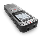 Philips VoiceTracer Digital Voice Recorder with Sembly Speech to Text, 8GB, Silver (DVT2015)