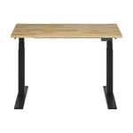 FlexiSpot E7COMMERCIAL 48''W Electric Height Adjustable Standing Desk, Rubberwood/Black(E7BCOM4824-RW)