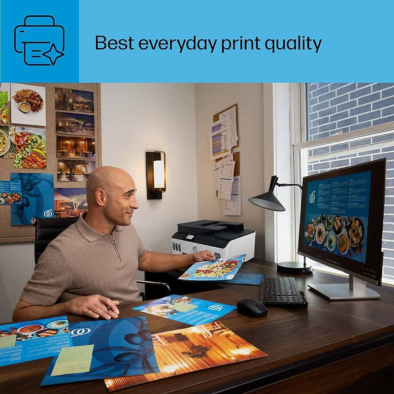 HP Smart Tank Plus 651 Wireless Color All-in-One Ink Tank, Print, Scan, Copy, 2 Years of Ink Included (7XV38A)