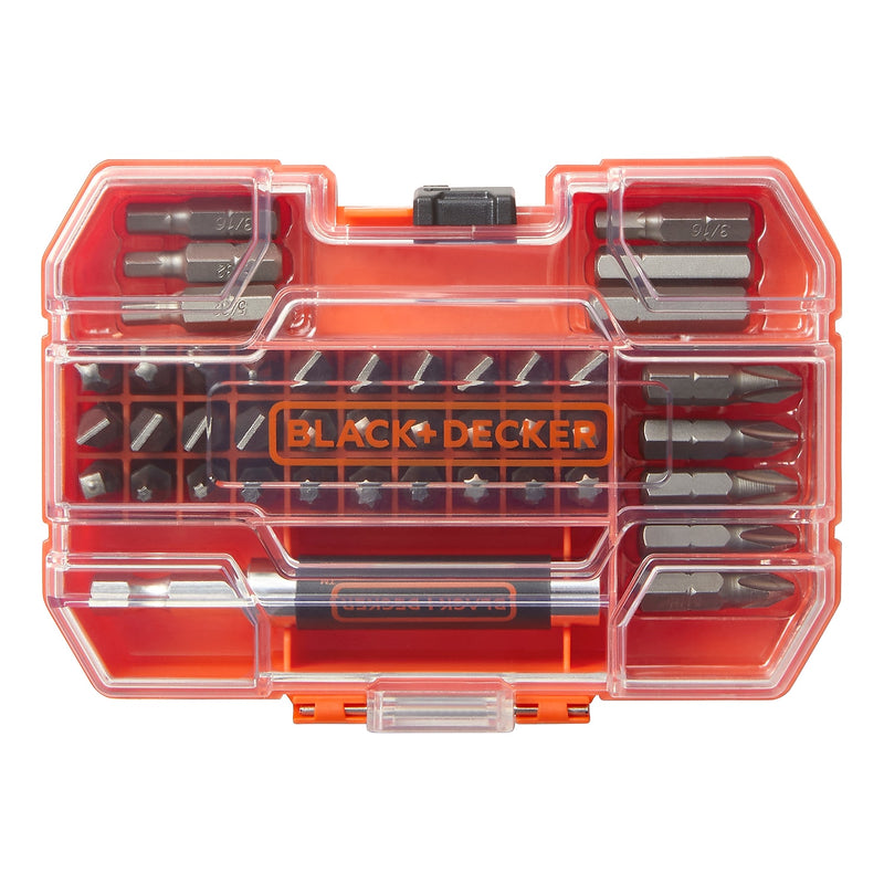 Black & Decker Screwdriver Bit Set, 42 Pieces (BDA42SD)