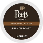 Peet's Coffee, Keurig K-Cup Pod, French Roast, 22/Box, 4 Boxes/Carton (6545XXCT)