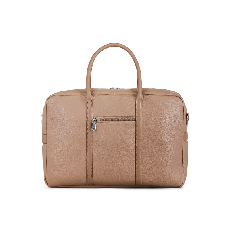Bugatti Pure Briefcase, Laptop Compatible, Taupe (EXB2529BU-TAUPE)