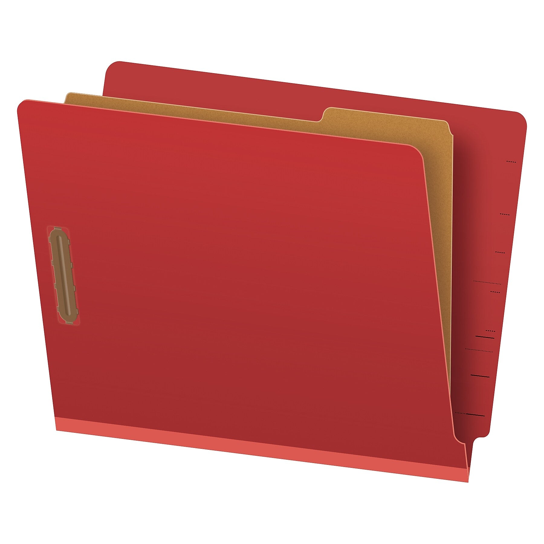 Pendaflex Classification Folder, 1-Dividers, 1 3/8" Expansion, Letter Size, Red, 10/Box (H1150R)