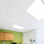 Armstrong CIRRUS High NRC Tegular Edge Ceiling Tile, 24" x 24", White, 10/Carton (BP556E)