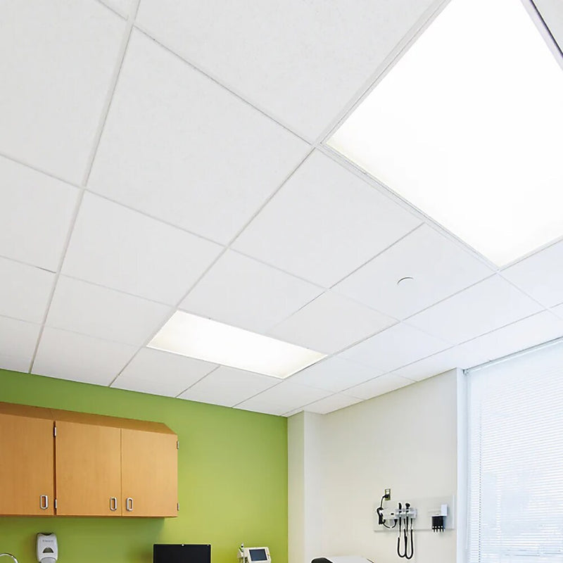 Armstrong CIRRUS High NRC Tegular Edge Ceiling Tile, 24" x 24", White, 10/Carton (BP556E)