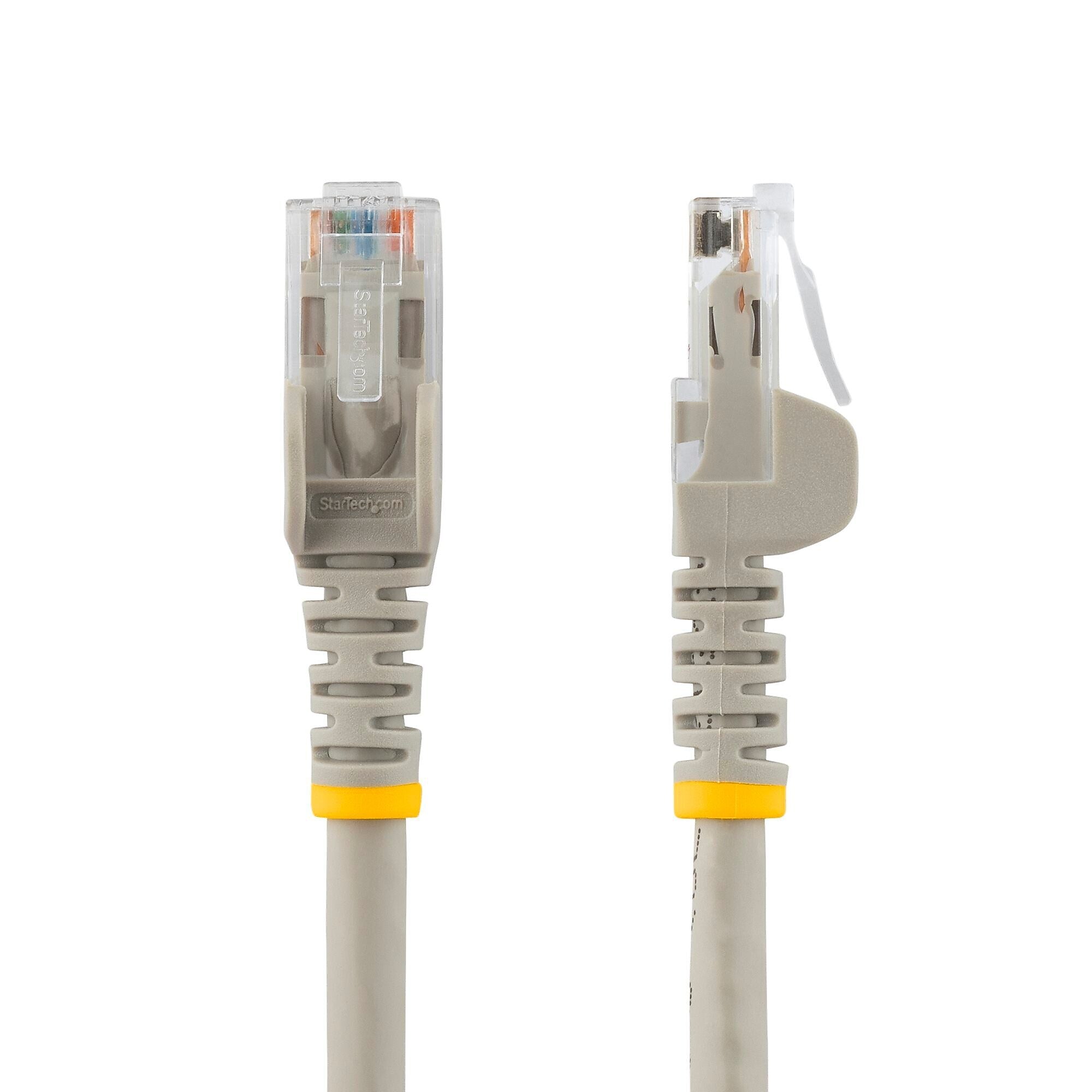 StarTech.com 10ft CAT6 Ethernet Cable, 24 AWG, UTP, Snagless, Gray, 10/Pack (N6PATCH10GR10PK)
