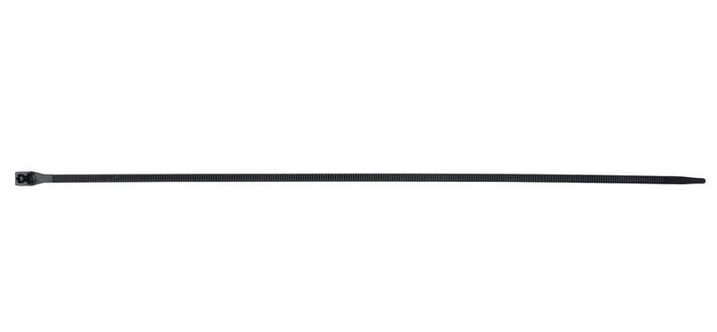 Gardner Bender DoubleLock 14" Standard Cable Tie, Black, 100/Box (623-46-315UVB)