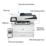 HP LaserJet Pro MFP 4101fdn Wired Black & White Laser Printer, All-In-One Print, Copy, Scan, Fax, Best for Office (2Z618F)