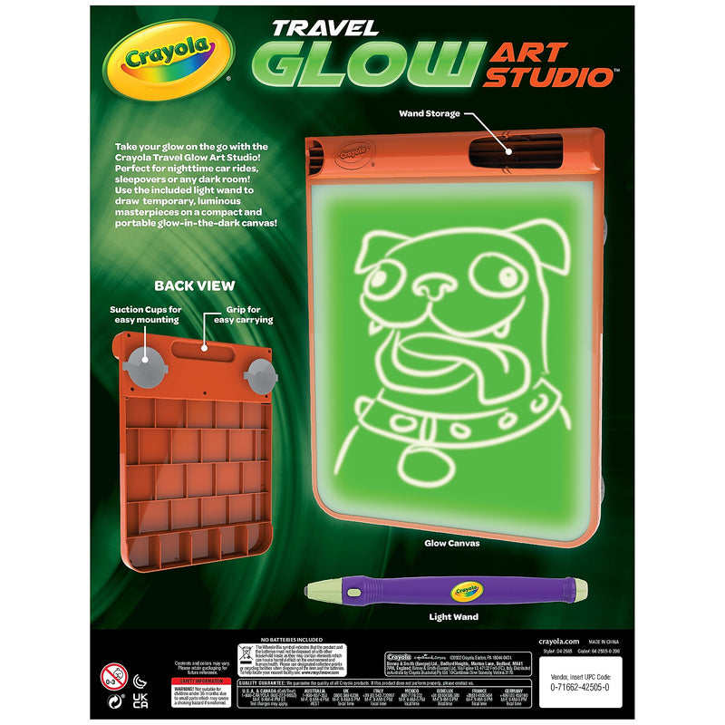 Crayola Travel Glow Art Studio (BIN042505)