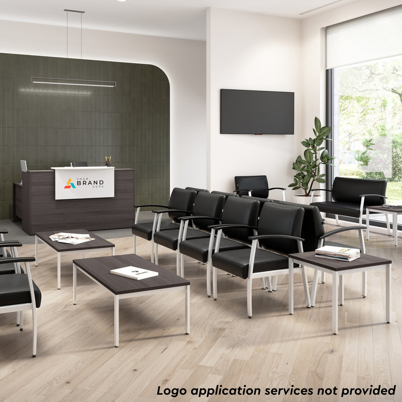 Bush Business Furniture Arrive Vinyl Guest Chair, Black (CH3901BVL-03)