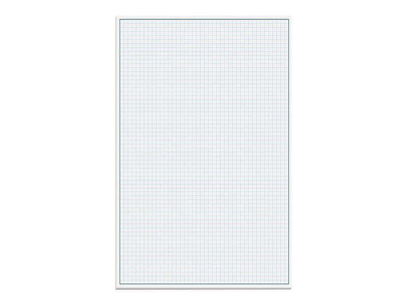 Better Office Graph Pad, 11" x 17", Quad-Ruled, White, 25 Sheets/Pad (25600)