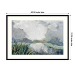 Amanti Art River Passage by Mary Parker Buckley Wood Framed Wall Art Print, 43" x 31" (A42675345399)