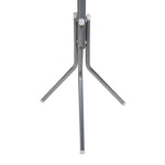 Mind Reader Freestanding Coat Rack, Multi-Hook Organizer, Silver, Metal (CRACK11-SIL)