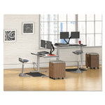 Alera® 3-Stage Electric Adjustable Table Base w/Memory Controls, 25? to 50 3/4?H, Gray