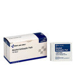 First Aid Only 4.38" x 3.5" Alcohol Pads, 100/Box (H305)
