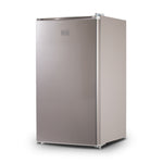 Black & Decker Adjustable Temperature Control Refrigerator with Freezer Compartment, 3.2 Cu. Ft., Gray/Silver (BCRK32V)