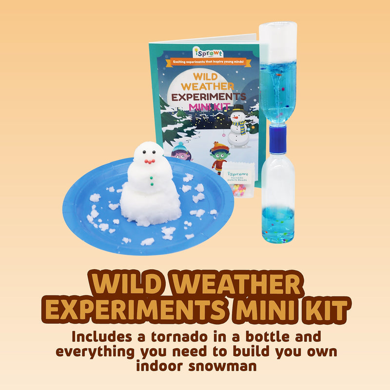 iSprowt Wild Weather Experiments Mini Kit, Assorted Colors (MINIWEATHER246)