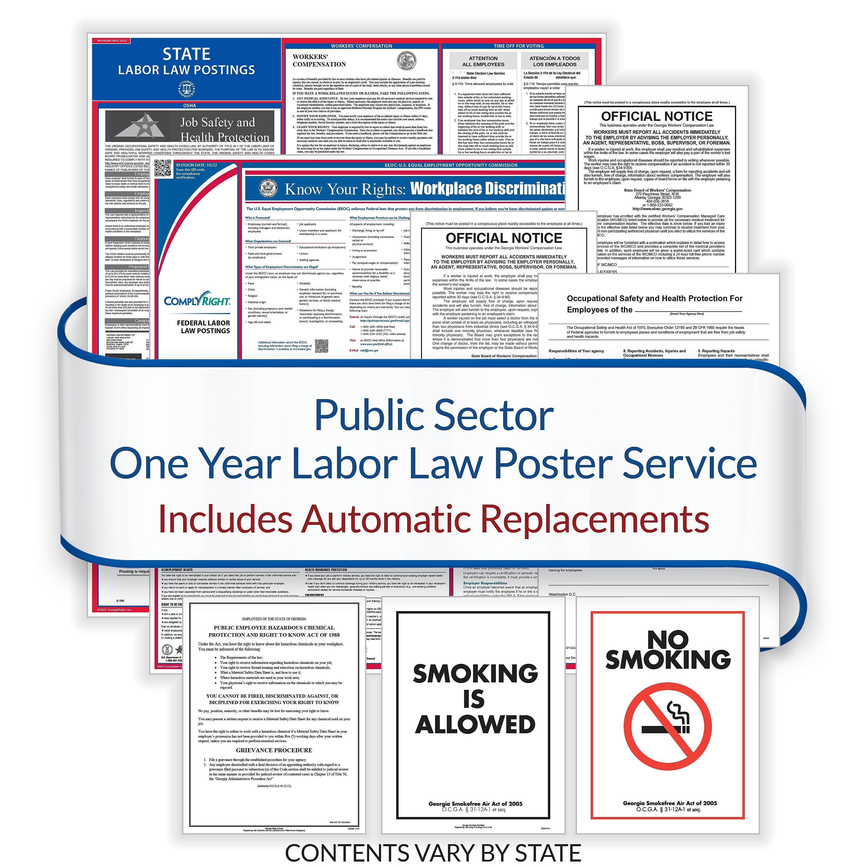 ComplyRight Federal, State and Public Sector (English) Labor Law 1-Year Poster Service, Wisconsin (U1200CPSECWI)