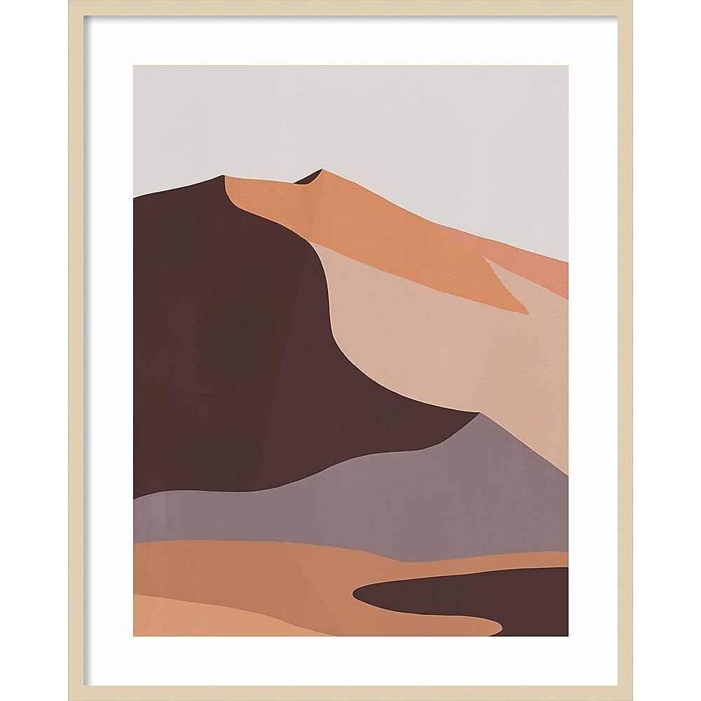 Amanti Art Desert Dunes II by Annie Warren Wood Framed Wall Art Print, 33" x 41" (A42676845869)