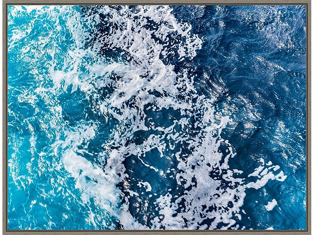 Amanti Art Turbulent Tasman Sea V, Canvas, 30" x 23" (A42675514993)