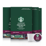 Starbucks French Roast Coffee Keurig® K-Cup® Pods, Dark Roast, 96/Carton (SBK18996CT)