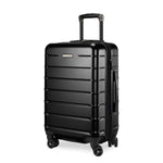 Ricardo Beverly Hills Cambria 20" Hardside Carry-On Suitcase, 8-Wheeled Spinner, Black (140-20"006-4WB)