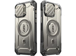 SUPCASE Unicorn Beetle MAG XT Rugged Case for iPhone 15 Pro, Shock-Absorbing, Titan Gray