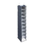 Household Essentials Hanging Closet Organizer, 10 Shelf (HE1064)