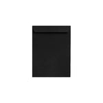 LUX 10" x 13" 80lbs. Square Flap Open End Envelopes, Black Linen, 50/Pack (4897-BLI-50)