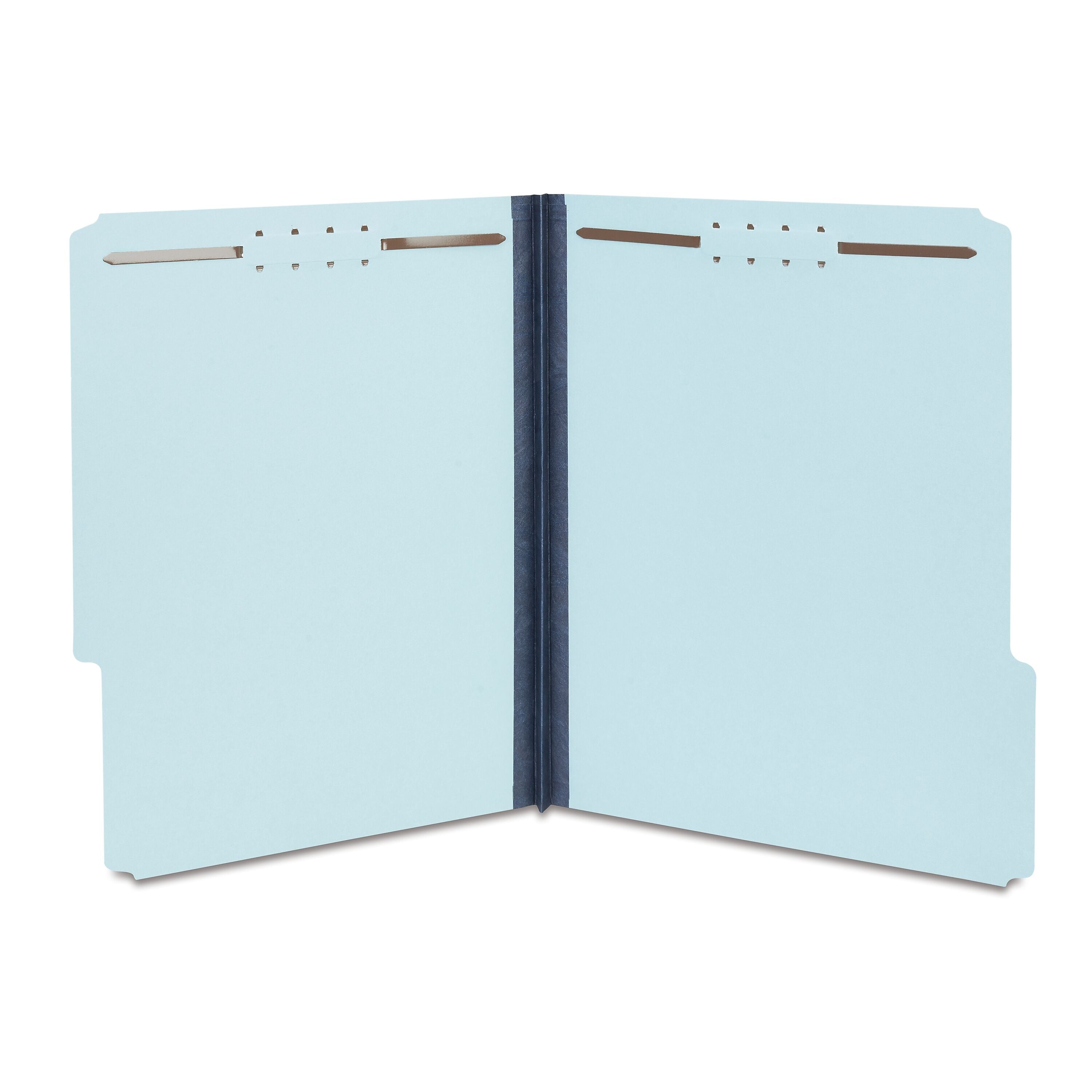 Staples® 60% Recycled Pressboard Classification Folder, 1" Expansion, Letter Size, Light Blue, 25/Box (ST765560/765560)