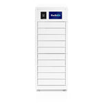 Luxor Kwik IQ Pro Lockable 10-Unit Electronics Storage Cabinet, White Steel (KBSL104)